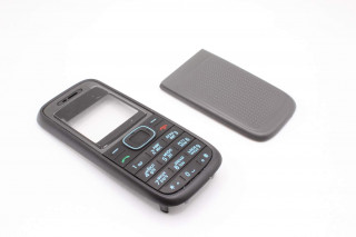 Nokia 1208 - передняя панель и панель АКБ, цвет черный